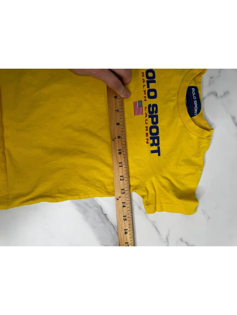 Polo Sport Ralph Lauren Shirt Kids Large Crewneck Short Sleeve Graphic Tee